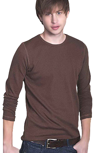 Cotton Heritage Men's Long Sleeve Baby Thermal