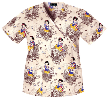 Cherokee Tooniforms Fairest In the Land Scrub Tops. Embroidery is available on this item.