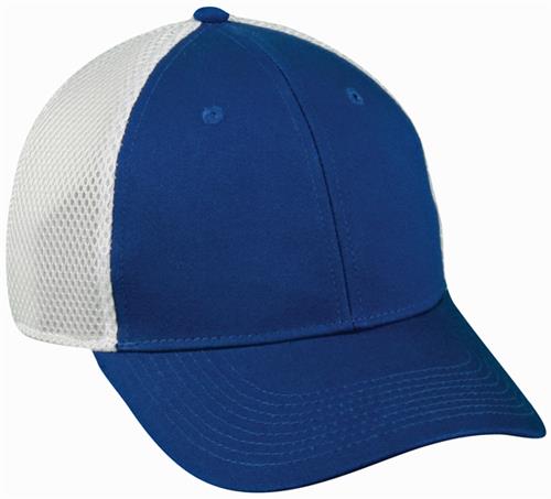 OC Sports Cotton Twill And Mesh Adjustable Cap SWM-600. Embroidery is available on this item.