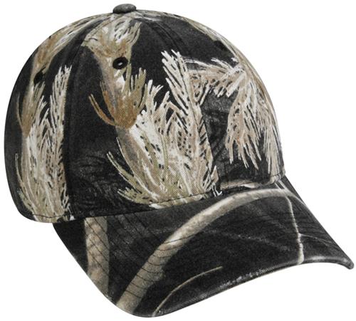 OC Sports Real tree AP Colors Camo Cap. Embroidery is available on this item.