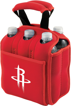 Picnic Time NBA Rockets 6-Pack Beverage Holder