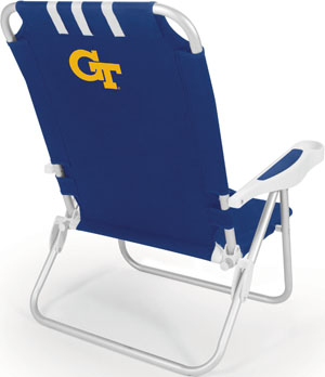 Picnic Time Georgia Tech Monaco Beach Chair