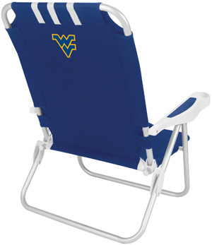 Picnic Time West Virginia University Monaco Chair. Free shipping.  Some exclusions apply.