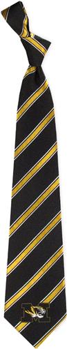 Eagles Wings NCAA Missouri Woven Poly 1 Tie