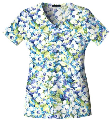 Cherokee Women's Body PR V-Neck Scrub Tops. Embroidery is available on this item.