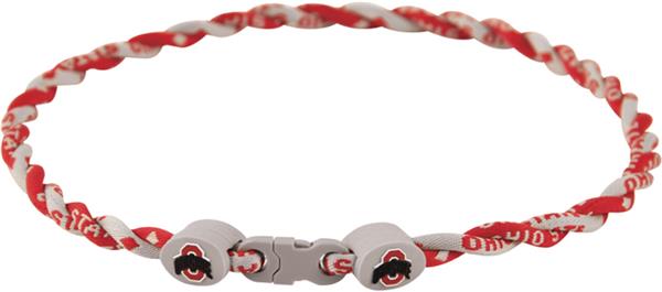 Eagles Wings NCAA Ohio State Twist Necklaces
