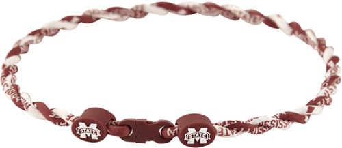 Eagles Wings NCAA Mississippi State Twist Necklace