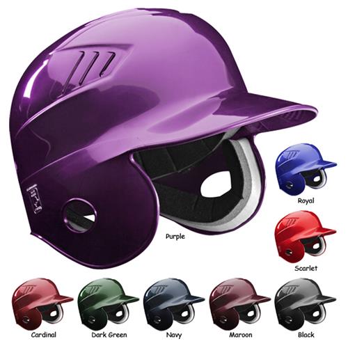 Rawlings HS/College Coolflo Baseball Helmet Gloss
