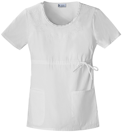 Cherokee Studio Women's Round Neck Scrub Tops. Embroidery is available on this item.