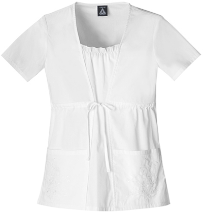 Cherokee Studio Women's Square Neck Scrub Tops. Embroidery is available on this item.