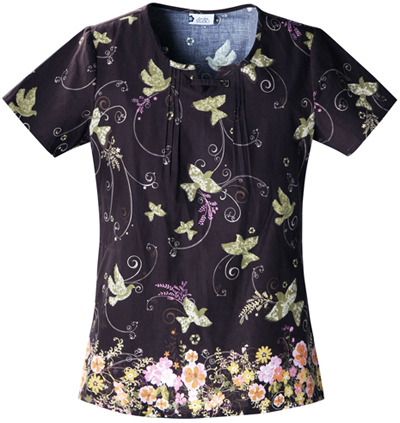 Cherokee Studio PR Women's V-Neck Scrub Tops. Embroidery is available on this item.