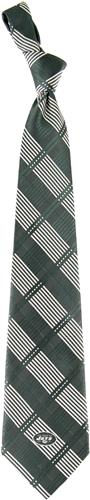 Eagles Wings NFL New York Jets Woven Plaid Tie