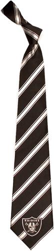 Eagles Wings NFL Oakland Raiders Woven Poly1 Tie