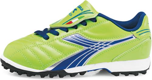 Diadora Forza TF JR Soccer Shoes - Lime Green