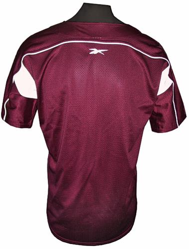 Reebok Full Button Front Baseball Jersey-Closeout. Decorated in seven days or less.