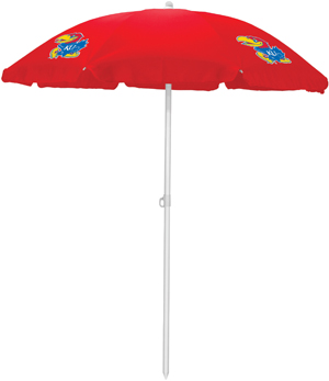 Picnic Time University of Kansas Sun Umbrella 5.5