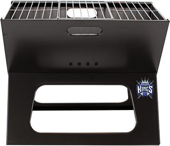Picnic Time NBA Kings Charcoal X-Grill with Tote
