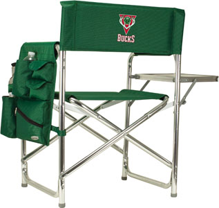 Picnic Time NBA Bucks Folding Sport Chair w/ Strap
