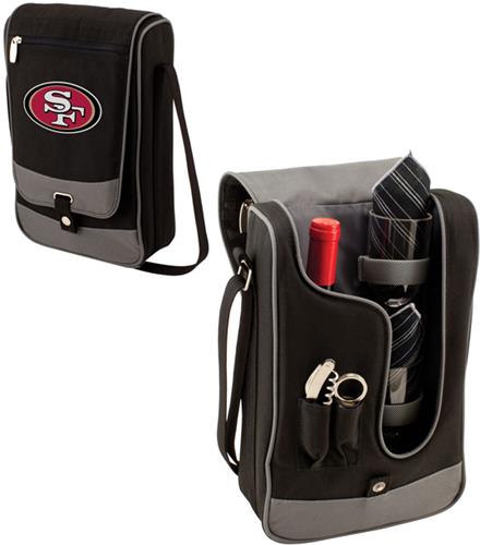 Picnic Time NFL San Francisco 49ers Wine Tote