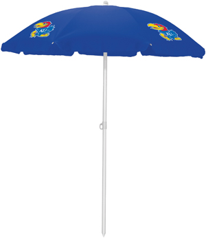 Picnic Time University of Kansas Sun Umbrella 5.5