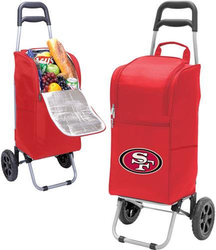 Picnic Time NFL San Francisco 49ers Cart Cooler