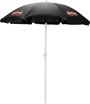 Picnic Time Mississippi State Sun Umbrella 5.5