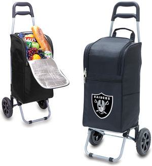 Picnic Time NFL Oakland Raiders Cart Cooler