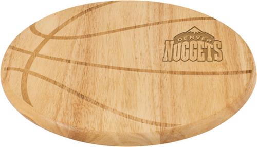 Picnic Time NBA Nuggets Basketball Cutting Board