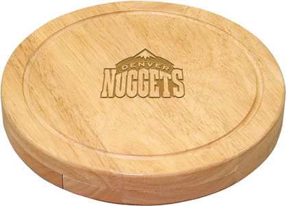 Picnic Time NBA Nuggets Cutting Board w/ Tools