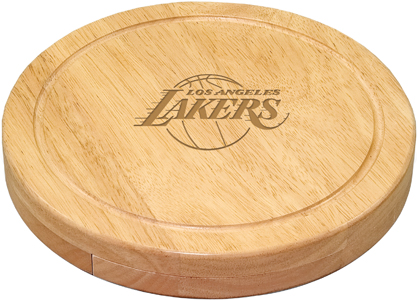 Picnic Time NBA LA Lakers Cutting Board w/ Tools