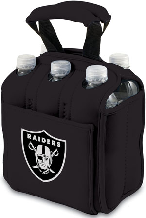Picnic Time NFL Oakland Raiders Six Pack Holder