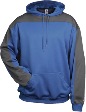 Badger Defender Performance Fleece Hoodies. Decorated in seven days or less.