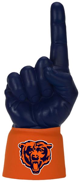 Chicago Bears Team Fan Foam Finger Pillow