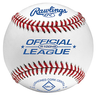 Rawlings R100HS Official League Baseballs-ABCA