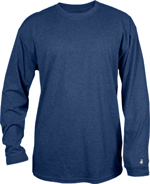 Badger Extreme Performance Long Sleeve Tees. Printing is available for this item.