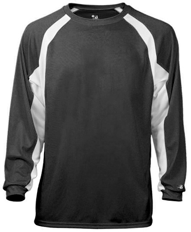Badger Youth B-Core Hook L/S Performance Tees