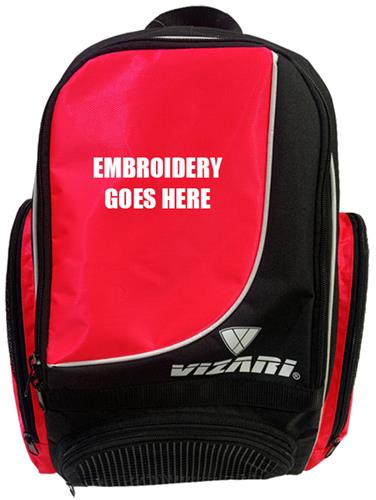 Vizari Solano Soccer Backpacks. Printing is available for this item.