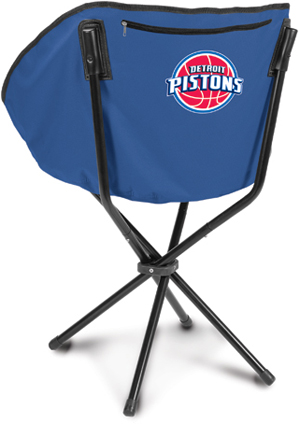 Picnic Time NBA Pistons Portable Sling Chair