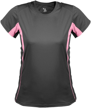 Badger Womens B-Core Short Sleeve Performance Tees. Printing is available for this item.