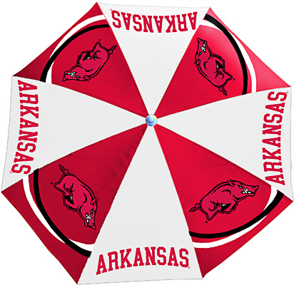 Northwest NCAA Univ. of Arkansas Beach Umbrella
