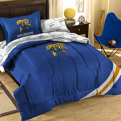 Northwest NCAA Kentucky Twin Bed in Bag Set