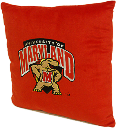 Northwest NCAA University of Maryland Plush Pillow