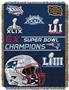 Northwest NFL Patriots Commemorative Throw