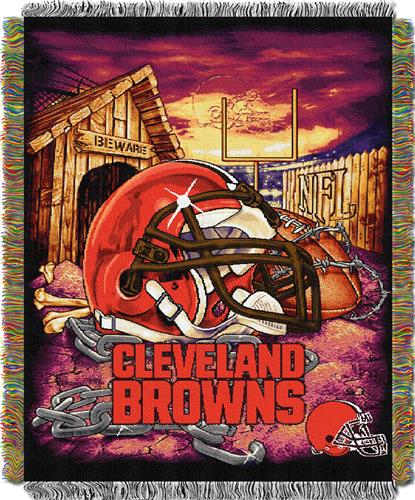 Northwest NFL Browns HFA Woven Tapestry Throw
