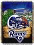 Northwest NFL Rams "HFA" Woven Tapestry Throw