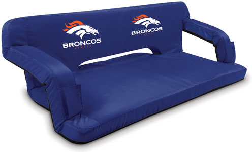 Picnic Time NFL Denver Broncos Travel Couch