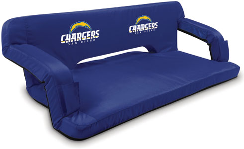 Picnic Time NFL San Diego Chargers Travel Couch