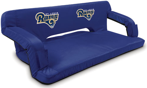 Picnic Time NFL St. Louis Rams Travel Couch