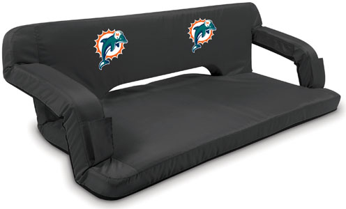 Picnic Time NFL Miami Dolphins Travel Couch