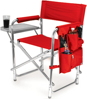 Picnic Time Texas Tech Folding Sport Chair & Strap